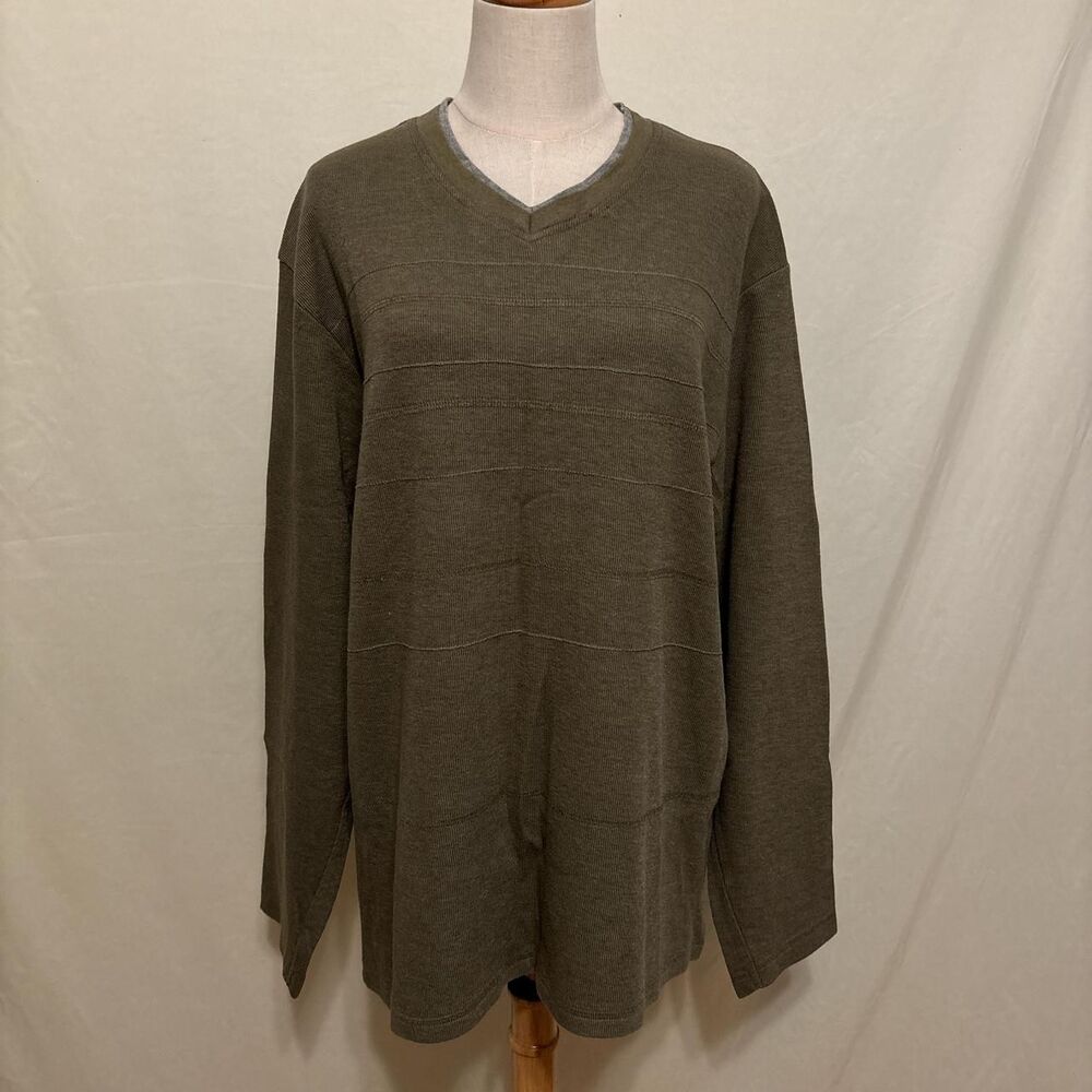 vintage oversized vneck sweater